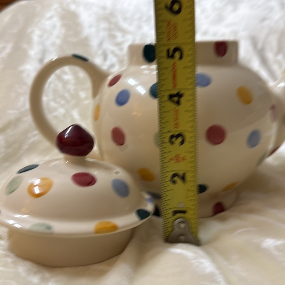 XL Emma Bridgewater Polka Dot Teapot & Lid England. X-tra Large
Isn’t it just p - Picture 3 of 4
